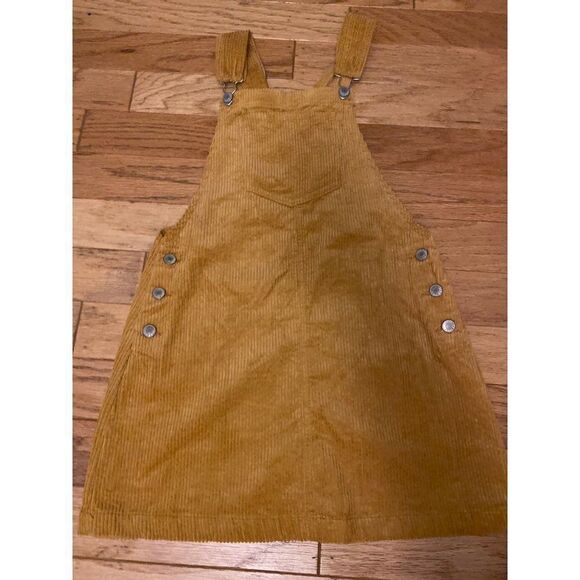 Love Tree women's brown corduroy cotton mini dress size small - Picture 1 of 10